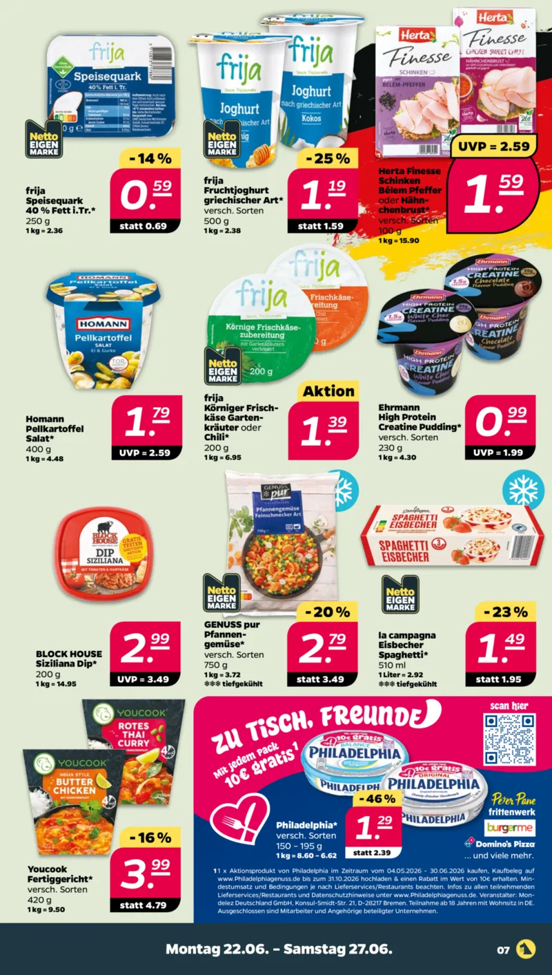 NETTO Supermarkt Prospekt vom 22.06.2026, Seite 7
