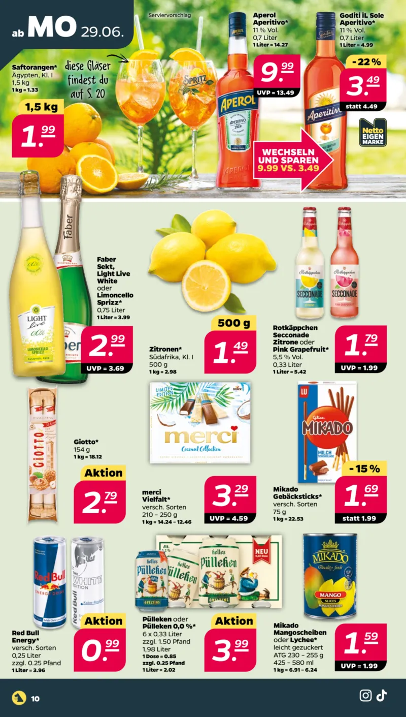 NETTO Supermarkt Prospekt vom 29.06.2026, Seite 10