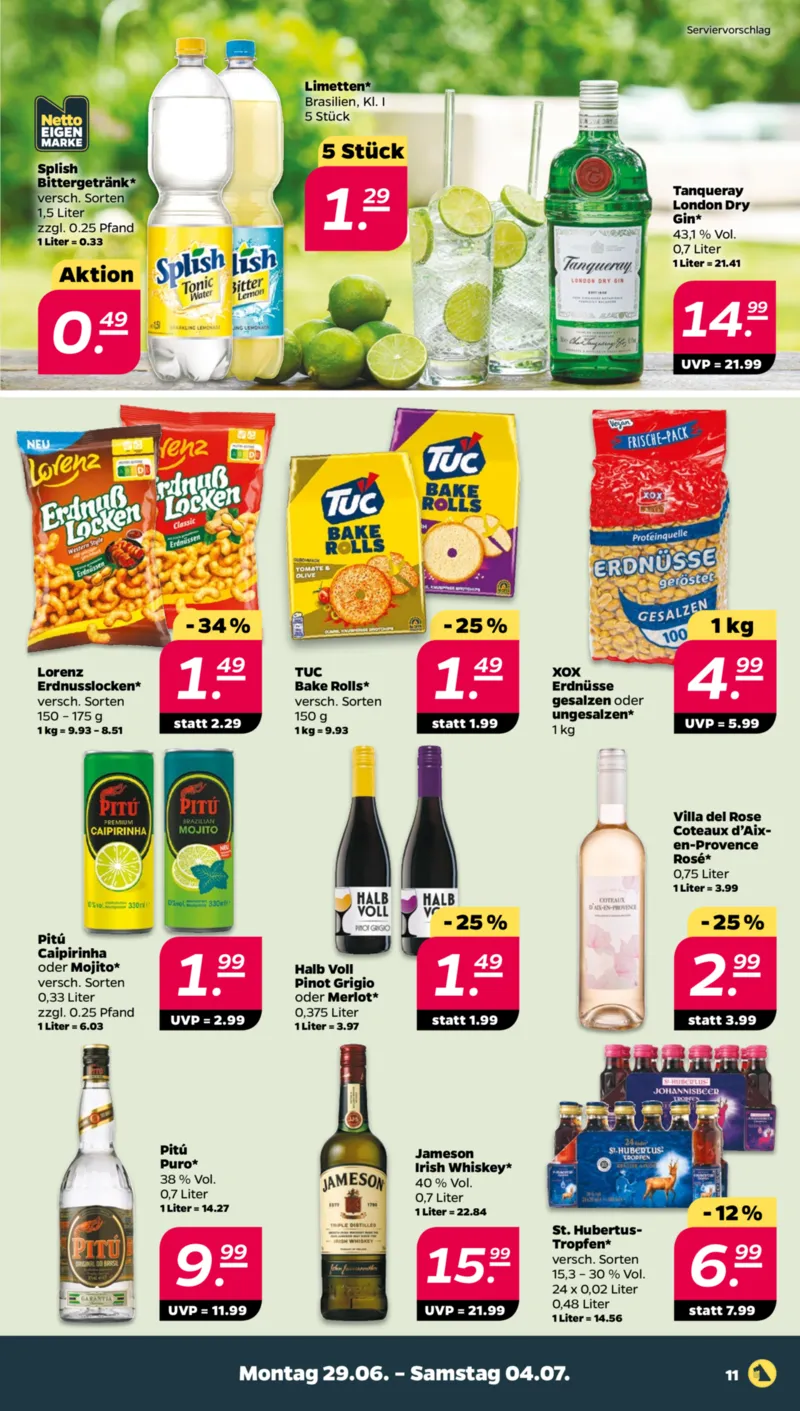 NETTO Supermarkt Prospekt vom 29.06.2026, Seite 11