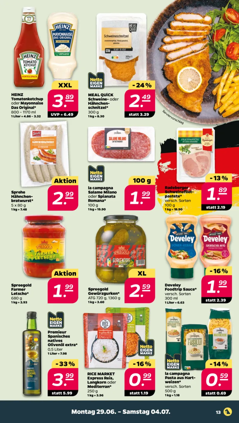 NETTO Supermarkt Prospekt vom 29.06.2026, Seite 13