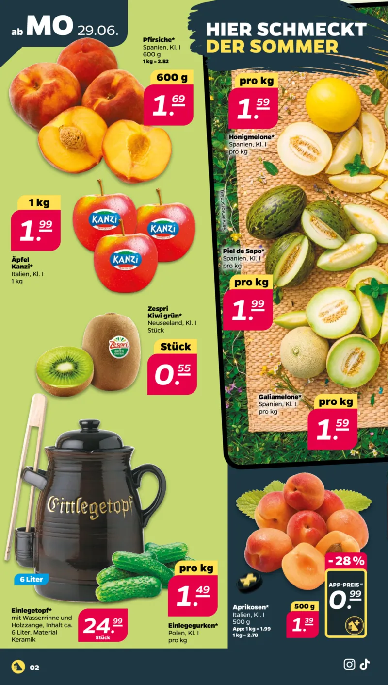 NETTO Supermarkt Prospekt vom 29.06.2026, Seite 2