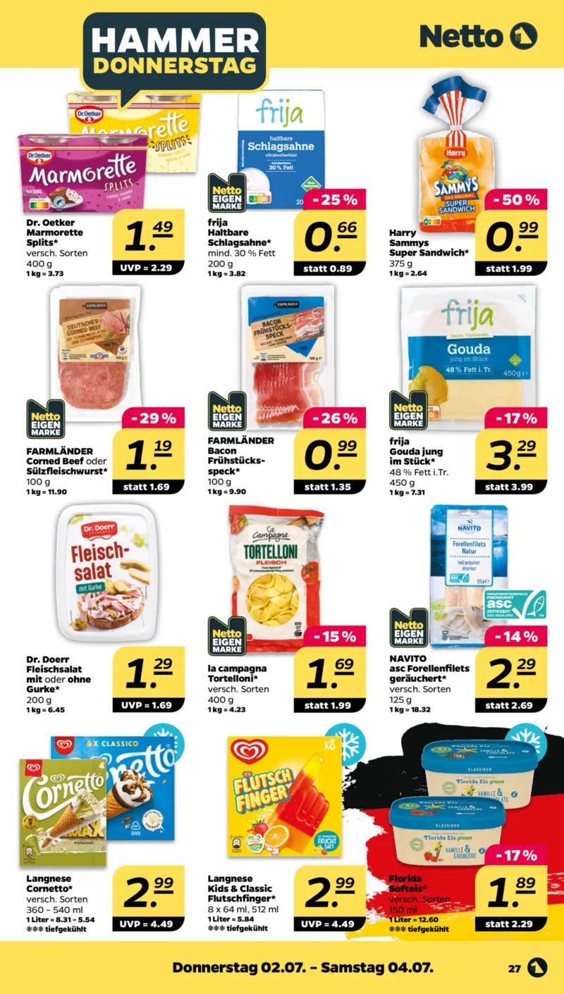NETTO Supermarkt Prospekt vom 29.06.2026, Seite 31