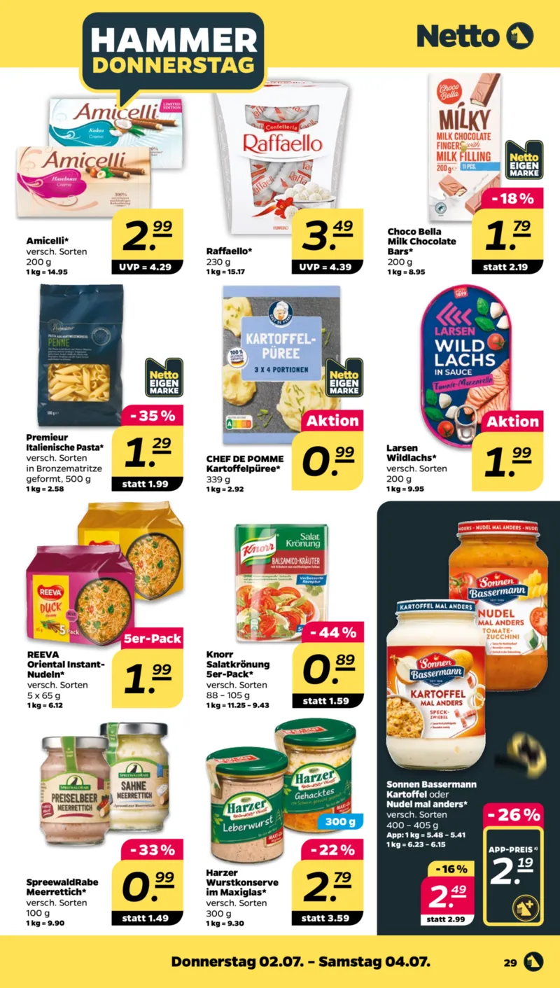 NETTO Supermarkt Prospekt vom 29.06.2026, Seite 33