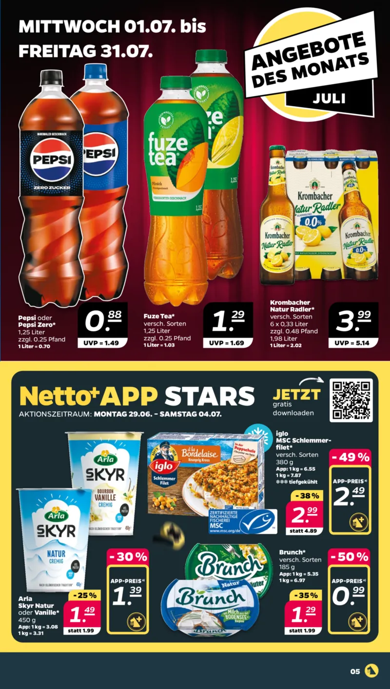 NETTO Supermarkt Prospekt vom 29.06.2026, Seite 5