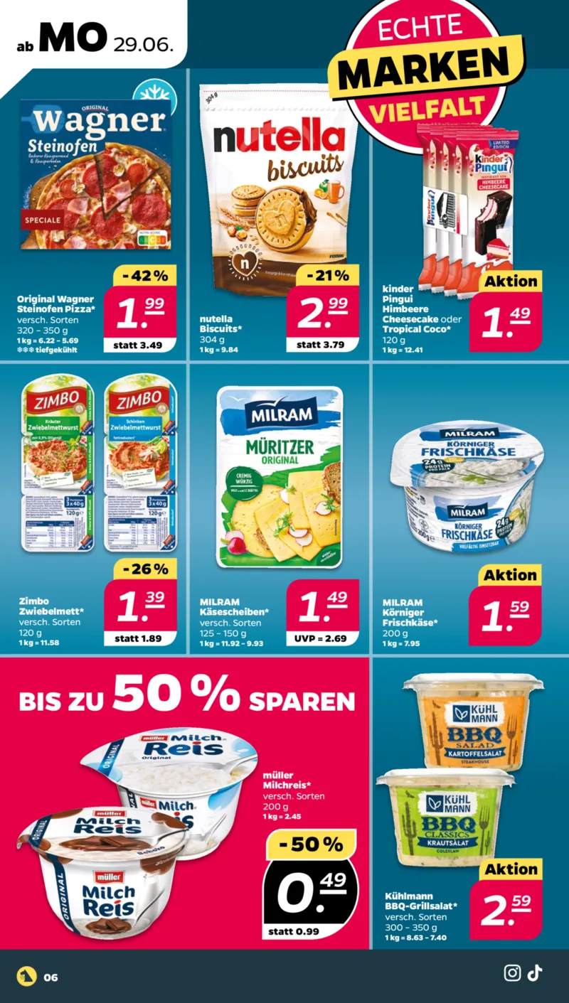 NETTO Supermarkt Prospekt vom 29.06.2026, Seite 6