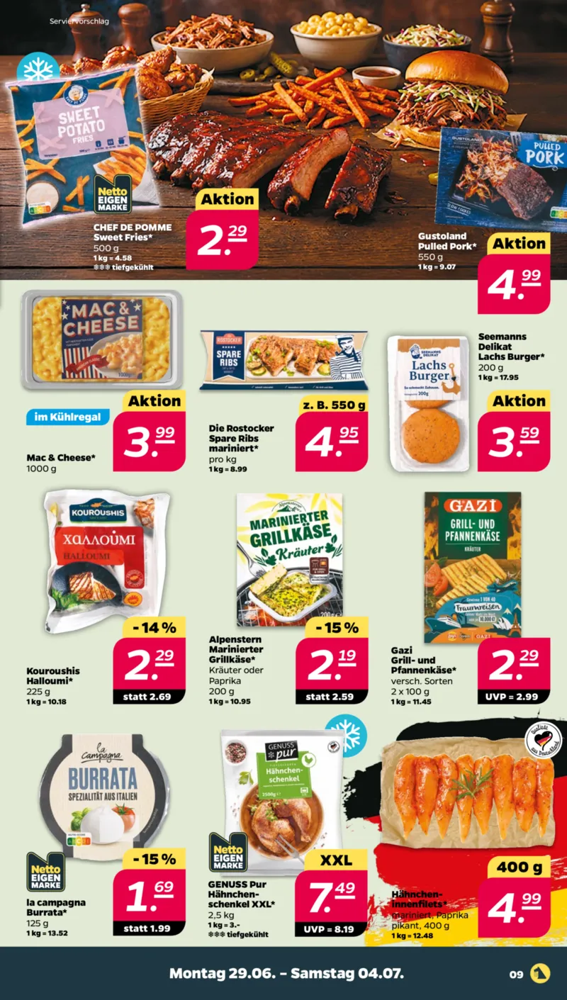 NETTO Supermarkt Prospekt vom 29.06.2026, Seite 9