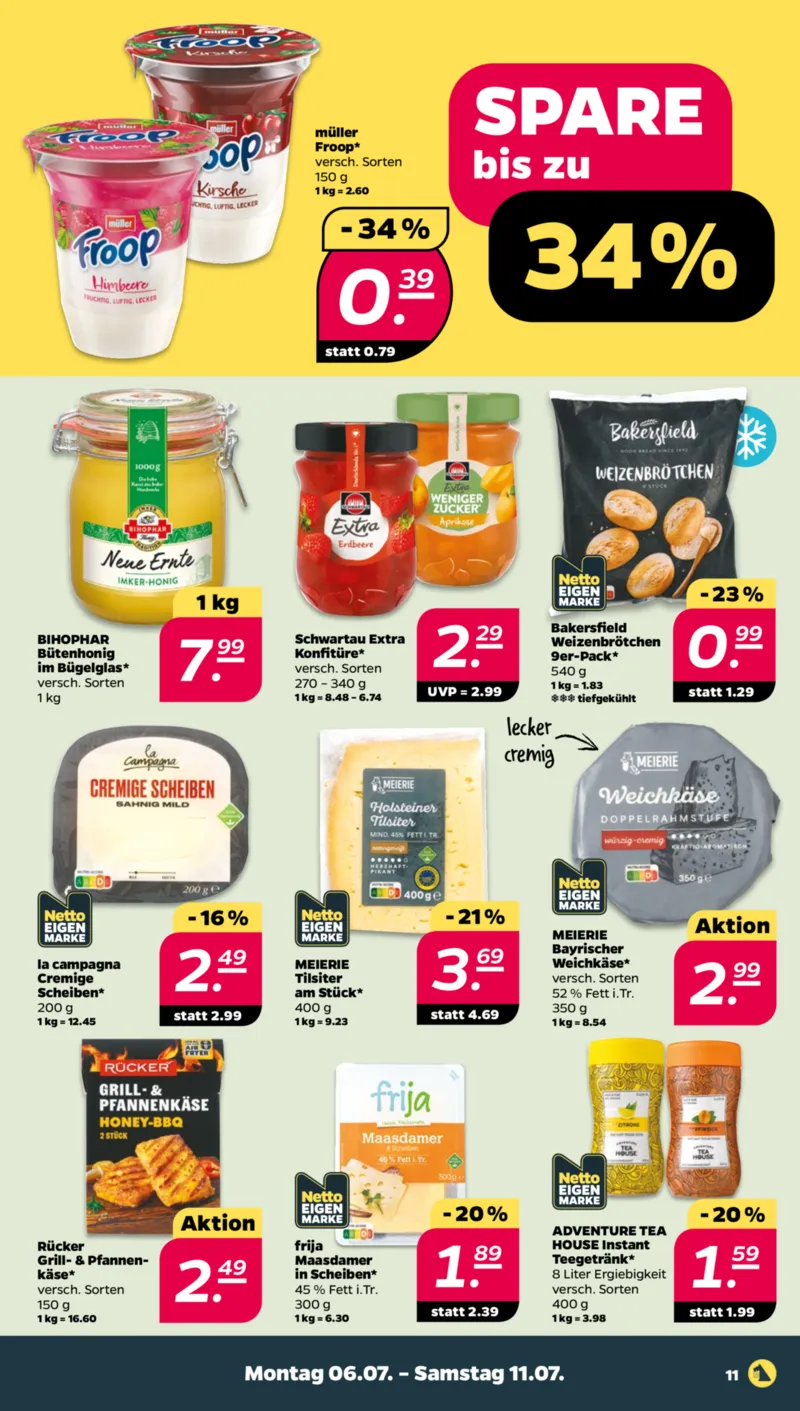 NETTO Supermarkt Prospekt vom 06.07.2026, Seite 11
