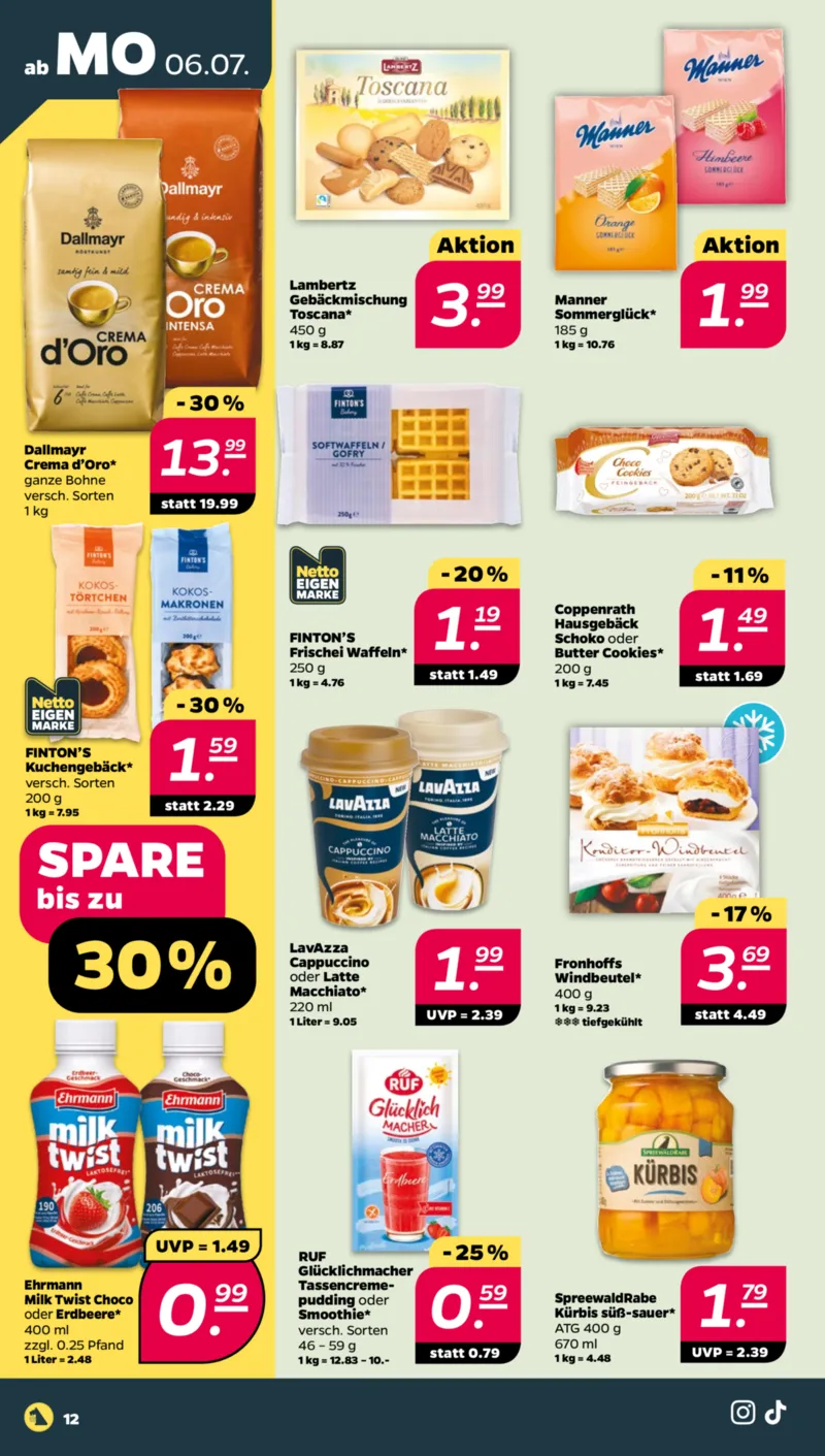 NETTO Supermarkt Prospekt vom 06.07.2026, Seite 12