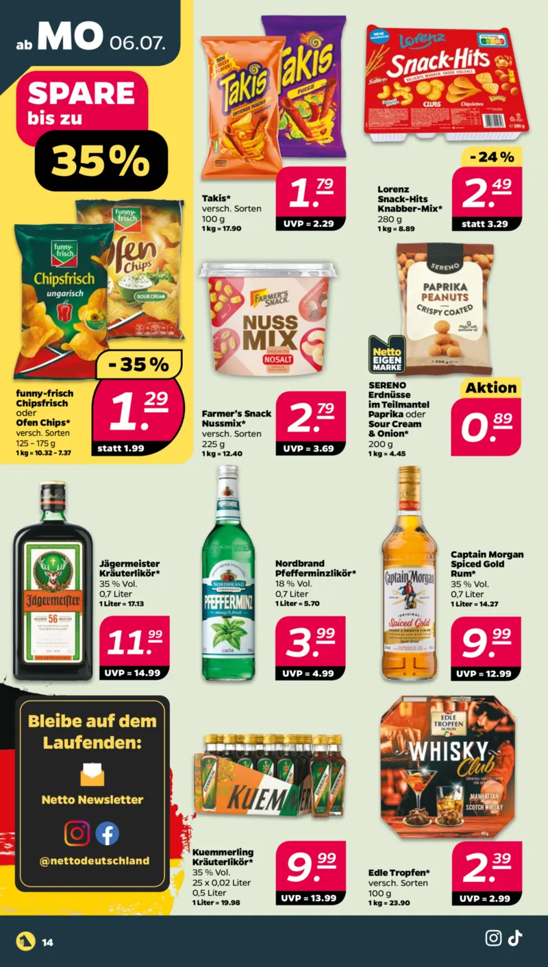 NETTO Supermarkt Prospekt vom 06.07.2026, Seite 14