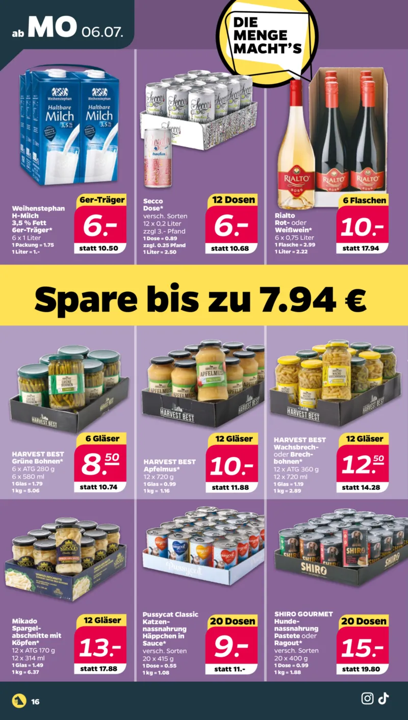 NETTO Supermarkt Prospekt vom 06.07.2026, Seite 16