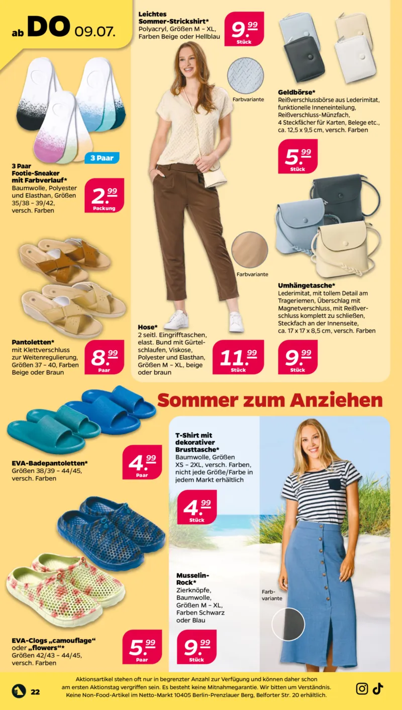 NETTO Supermarkt Prospekt vom 06.07.2026, Seite 22