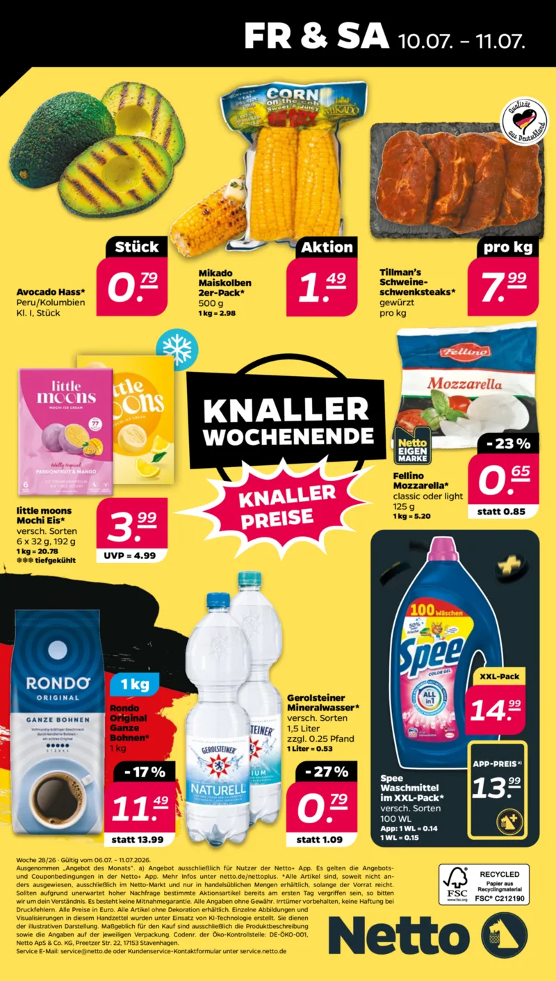 NETTO Supermarkt Prospekt vom 06.07.2026, Seite 34