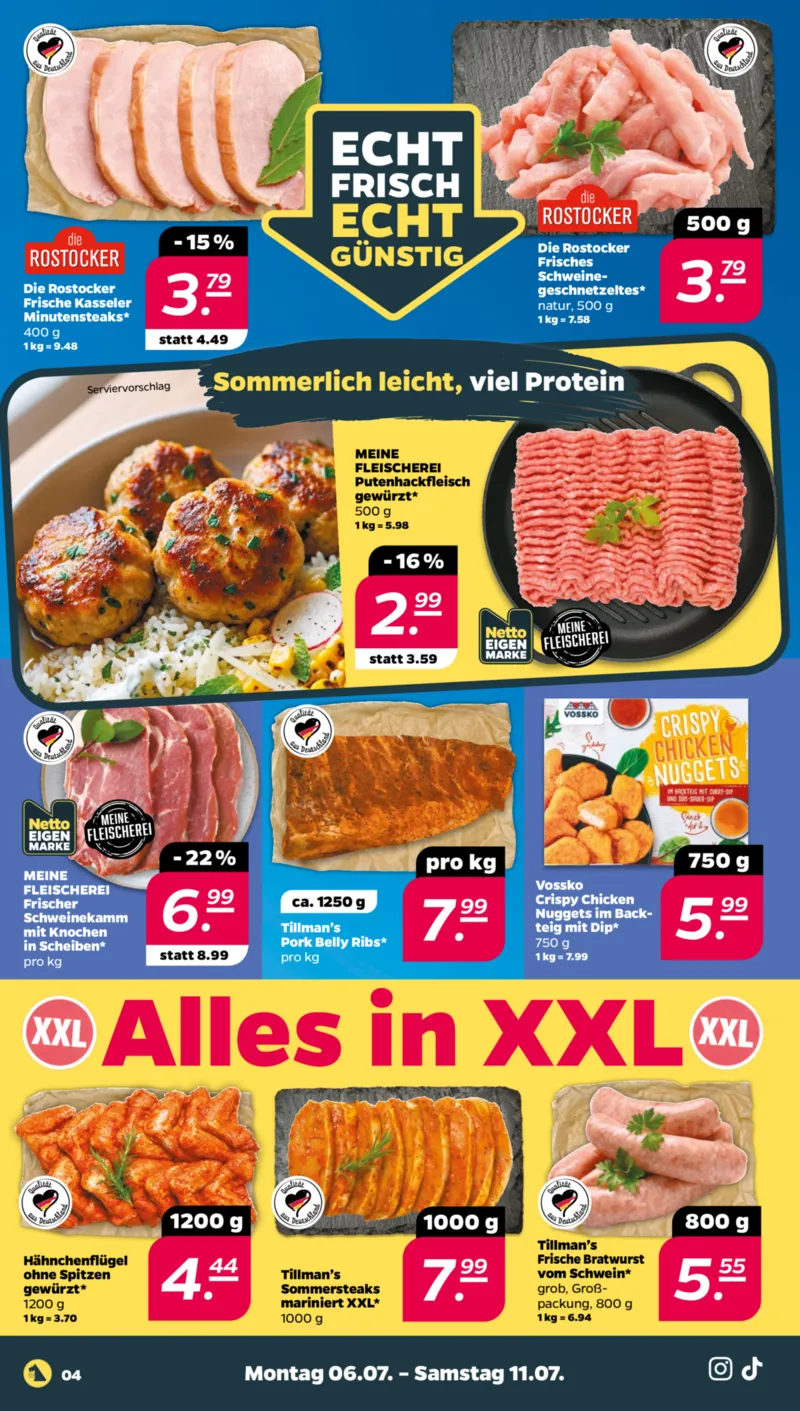 NETTO Supermarkt Prospekt vom 06.07.2026, Seite 4