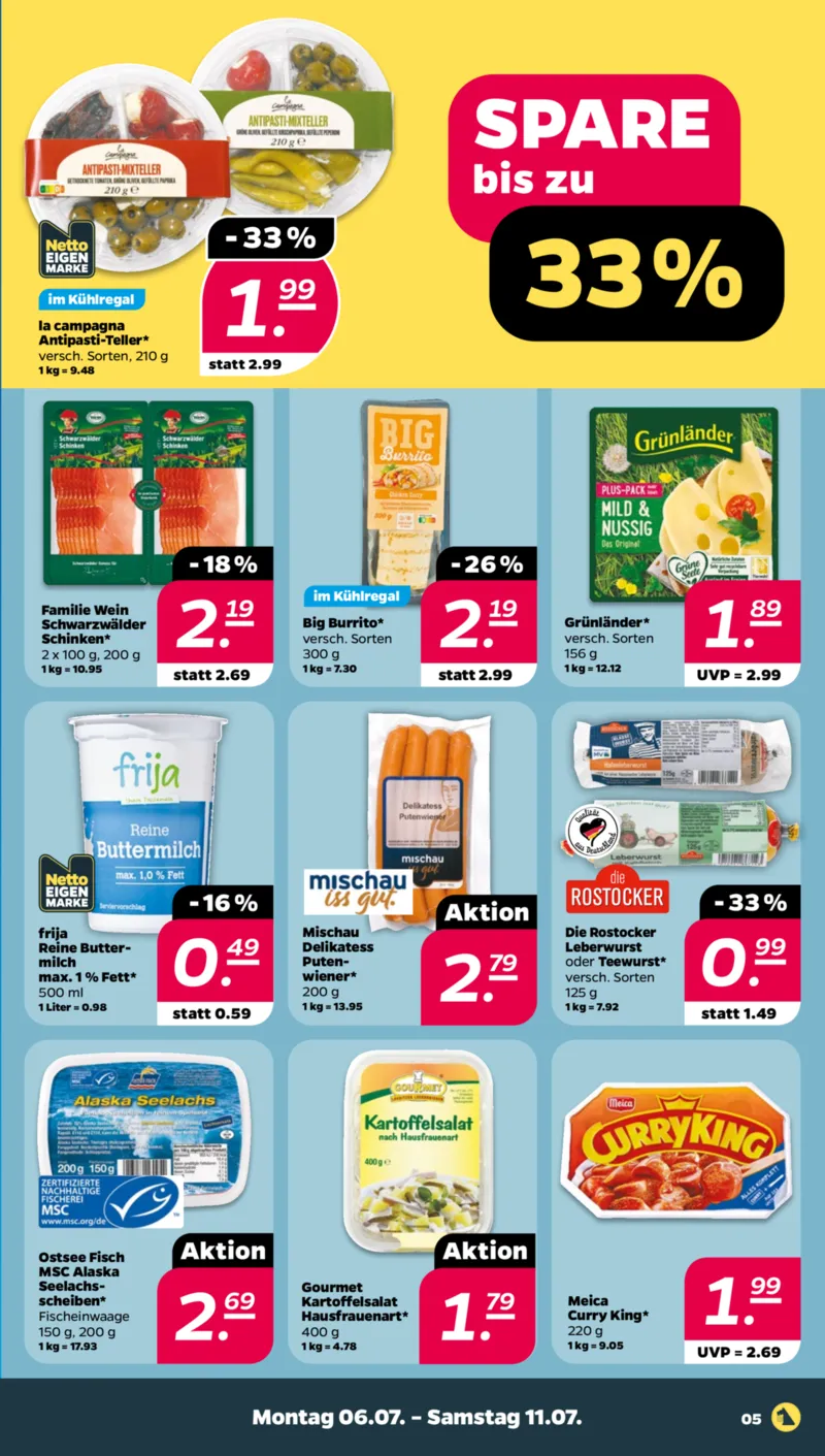 NETTO Supermarkt Prospekt vom 06.07.2026, Seite 5