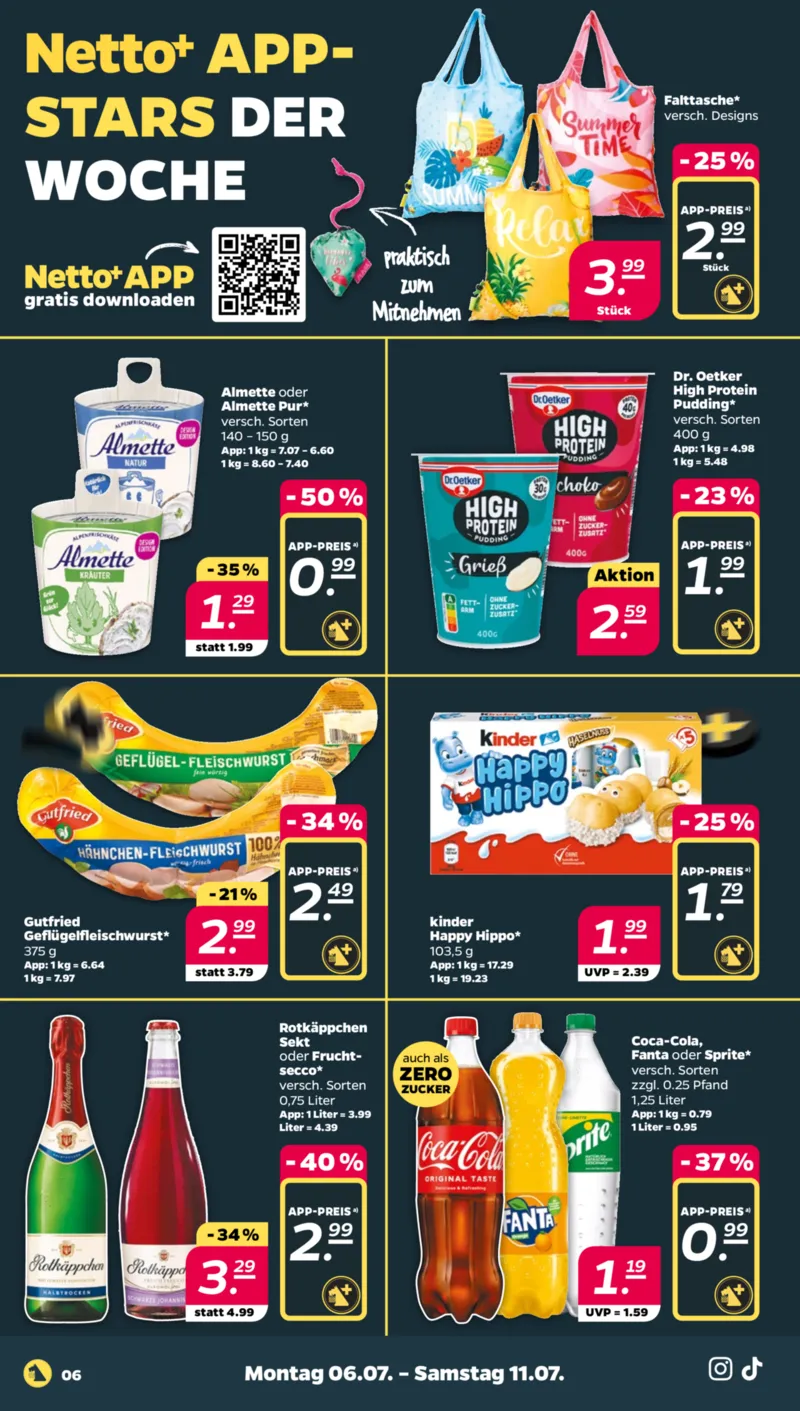 NETTO Supermarkt Prospekt vom 06.07.2026, Seite 6