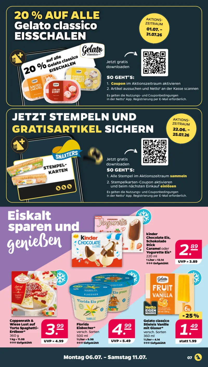 NETTO Supermarkt Prospekt vom 06.07.2026, Seite 7