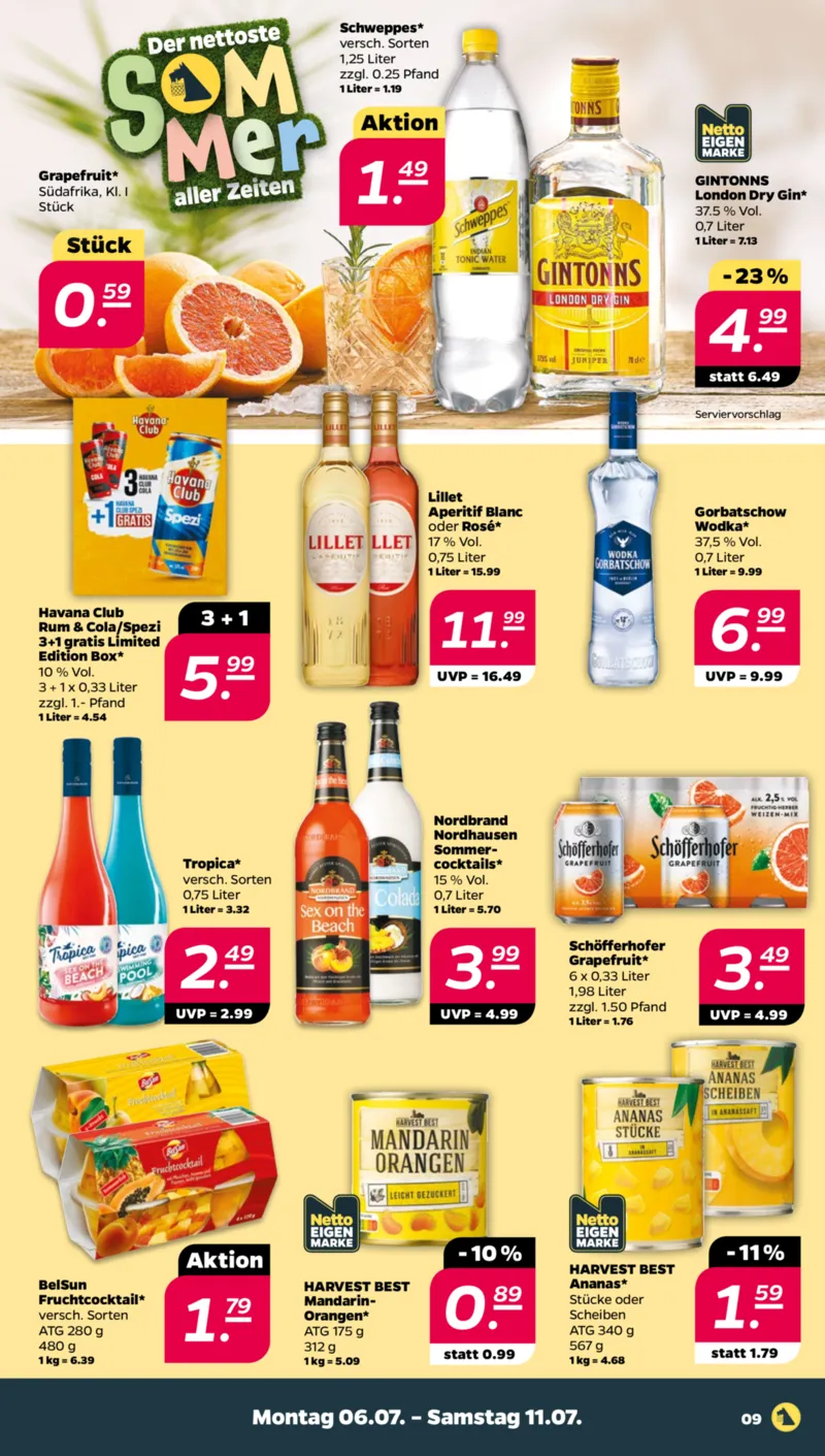 NETTO Supermarkt Prospekt vom 06.07.2026, Seite 9