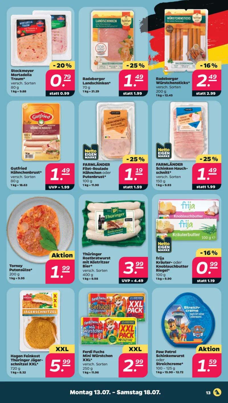 NETTO Supermarkt Prospekt vom 13.07.2026, Seite 13