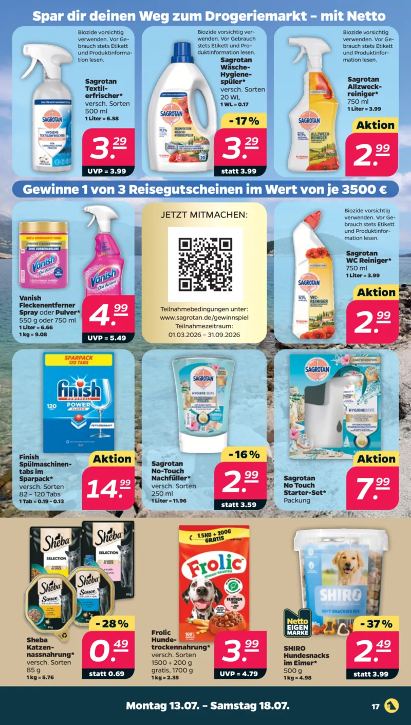 NETTO Supermarkt Prospekt vom 13.07.2026, Seite 17
