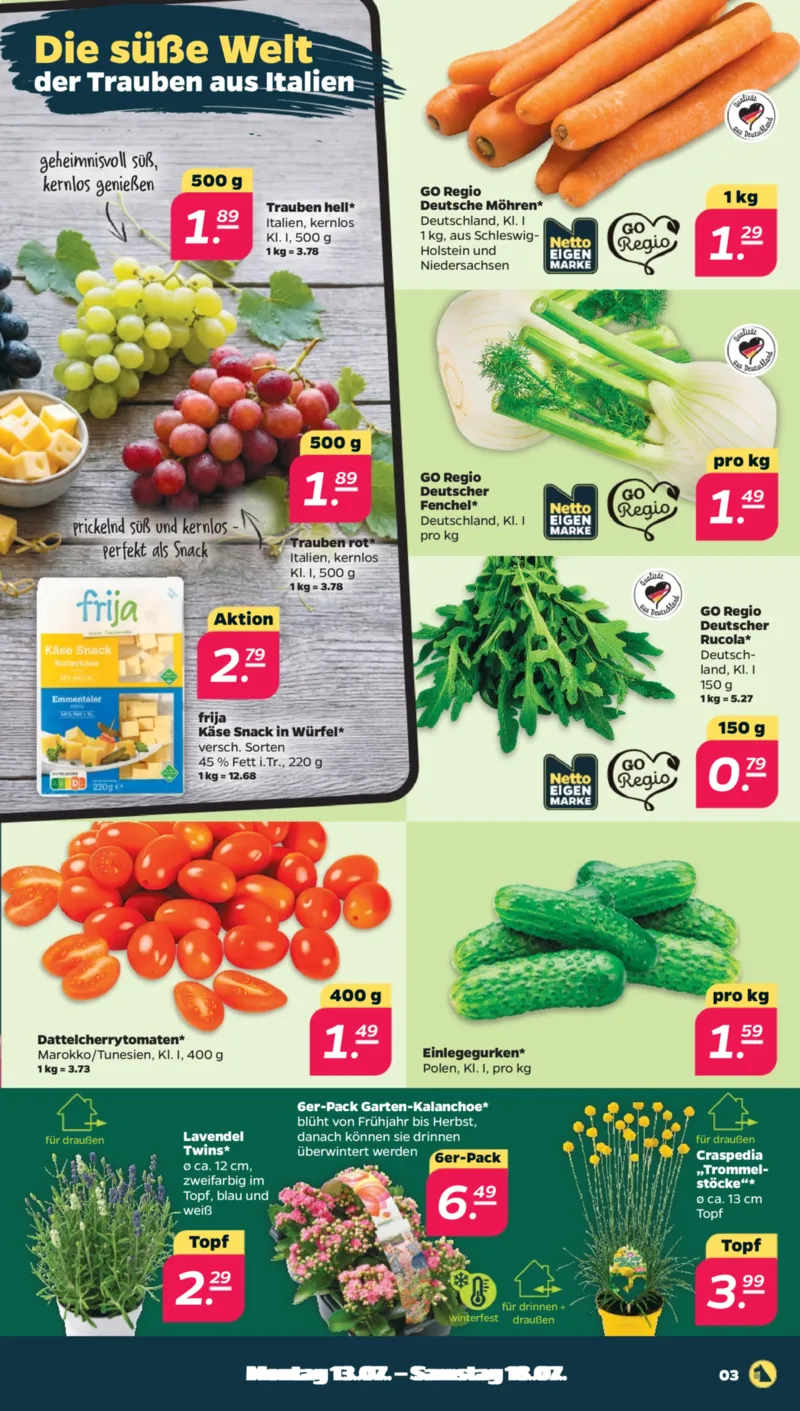 NETTO Supermarkt Prospekt vom 13.07.2026, Seite 3