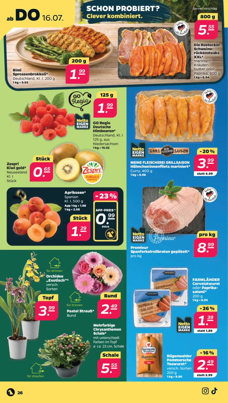 NETTO Supermarkt Prospekt vom 13.07.2026, Seite 30