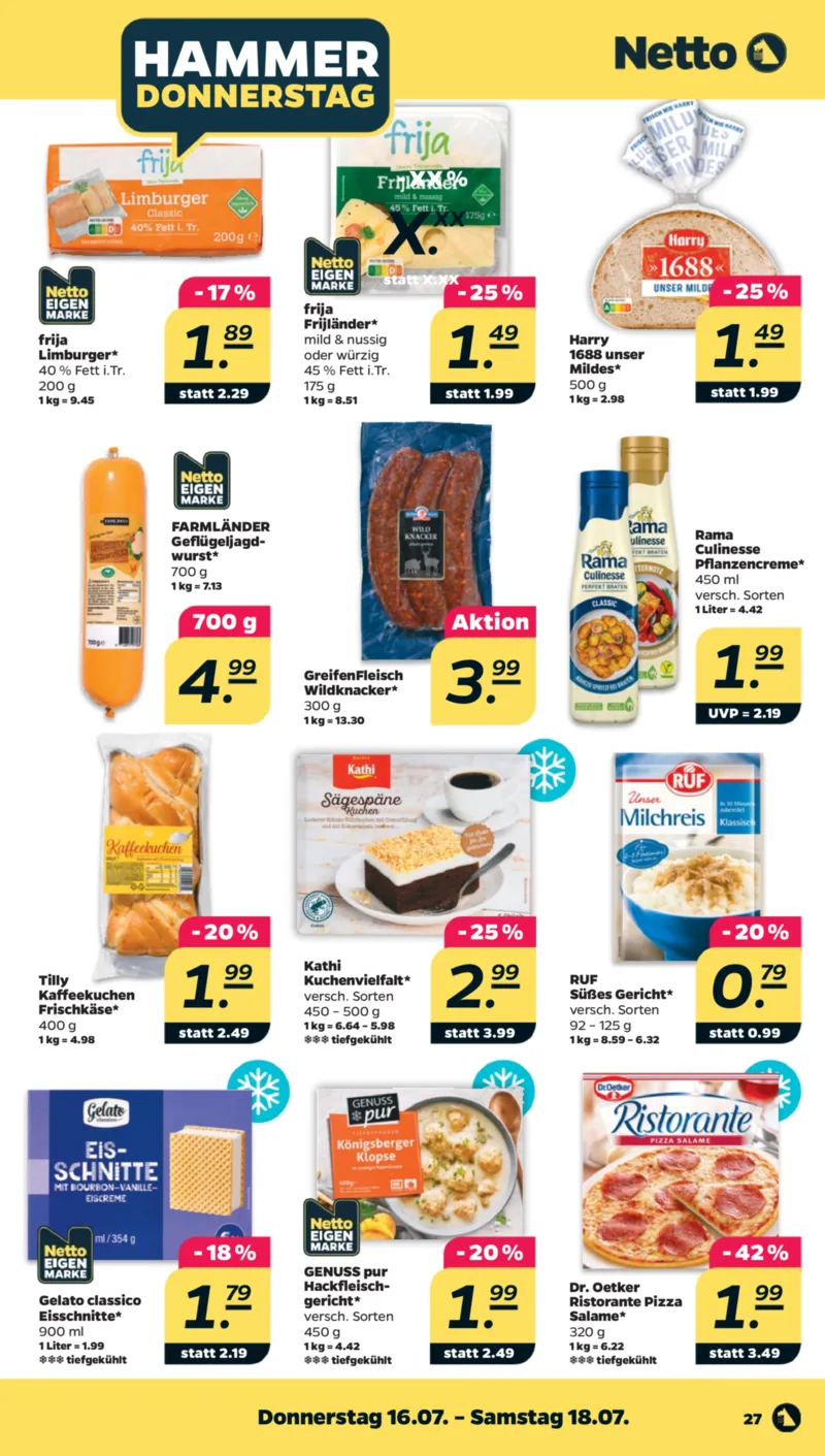 NETTO Supermarkt Prospekt vom 13.07.2026, Seite 31