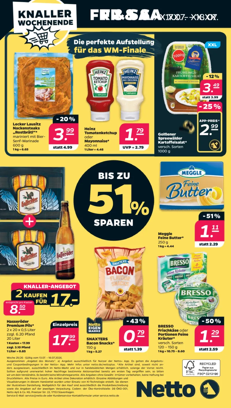 NETTO Supermarkt Prospekt vom 13.07.2026, Seite 36