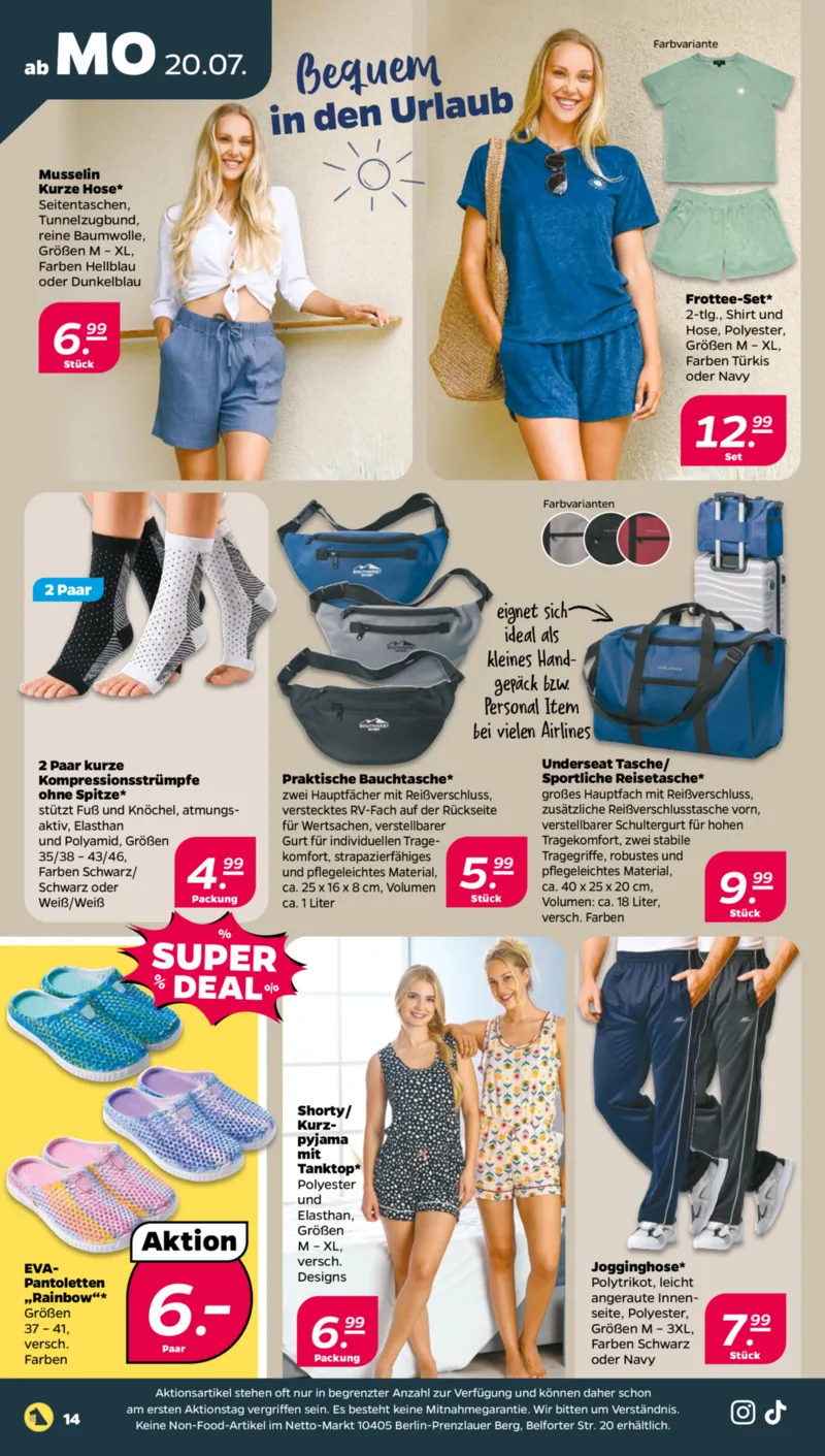 NETTO Supermarkt Prospekt vom 20.07.2026, Seite 16