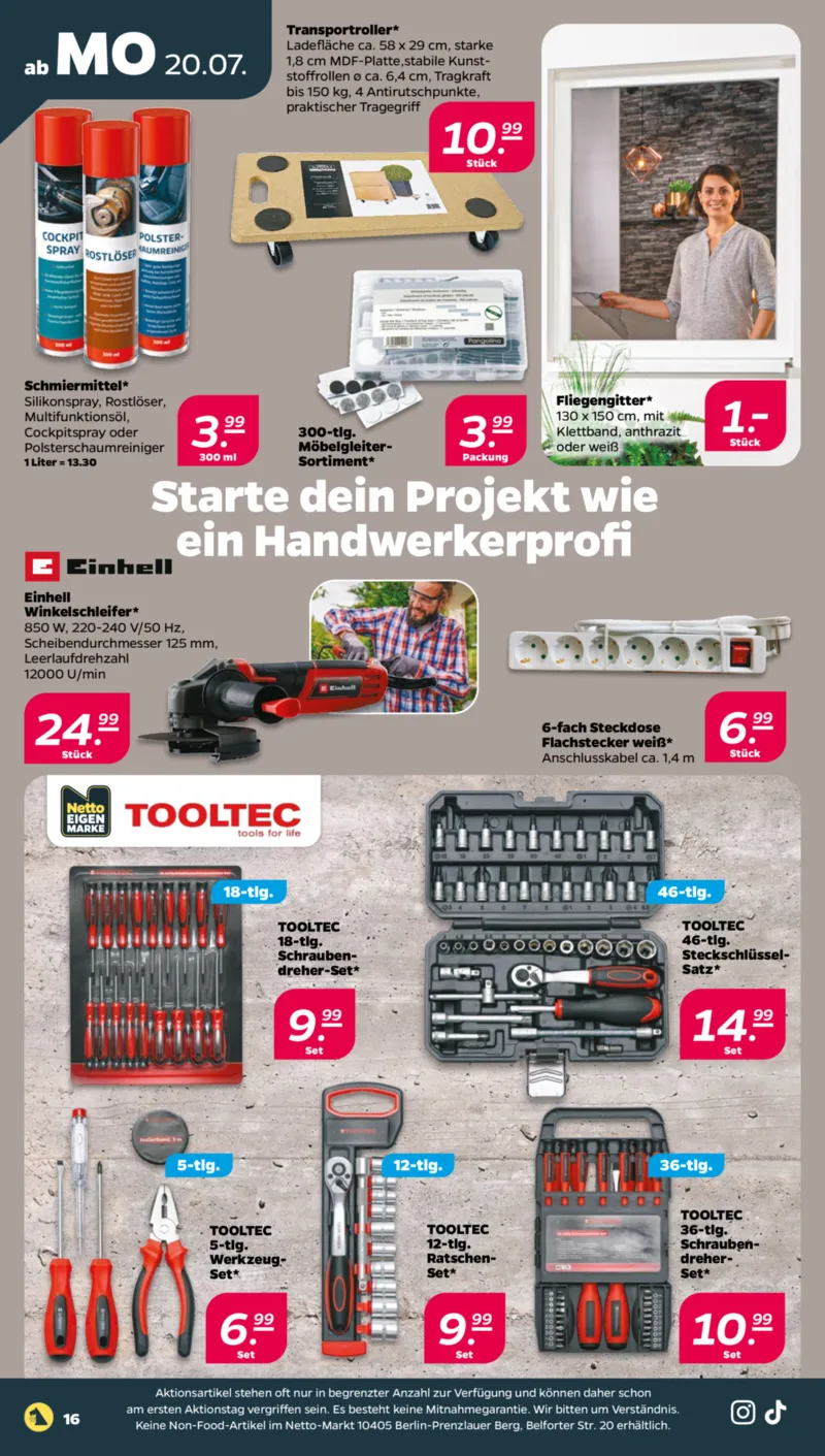 NETTO Supermarkt Prospekt vom 20.07.2026, Seite 18