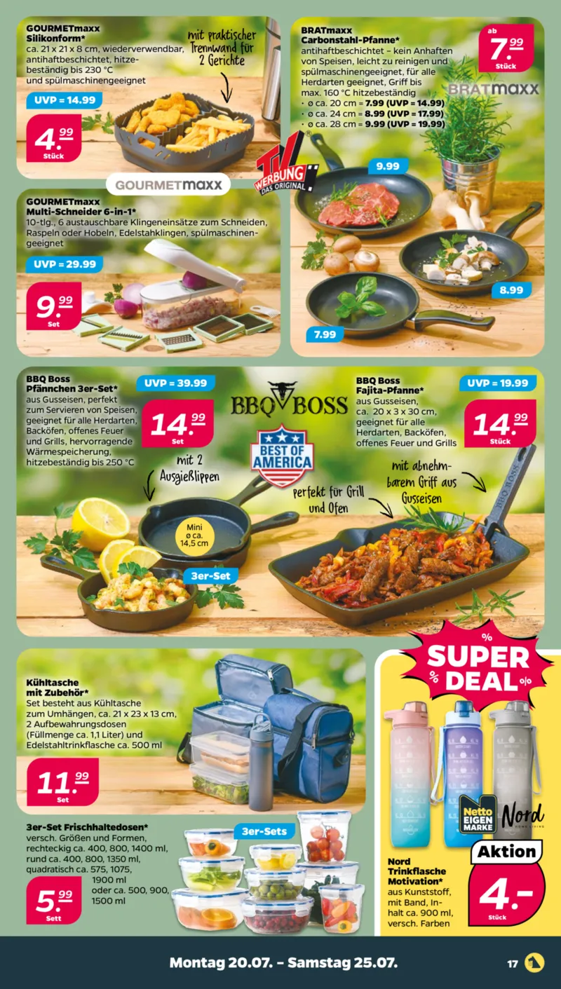 NETTO Supermarkt Prospekt vom 20.07.2026, Seite 19