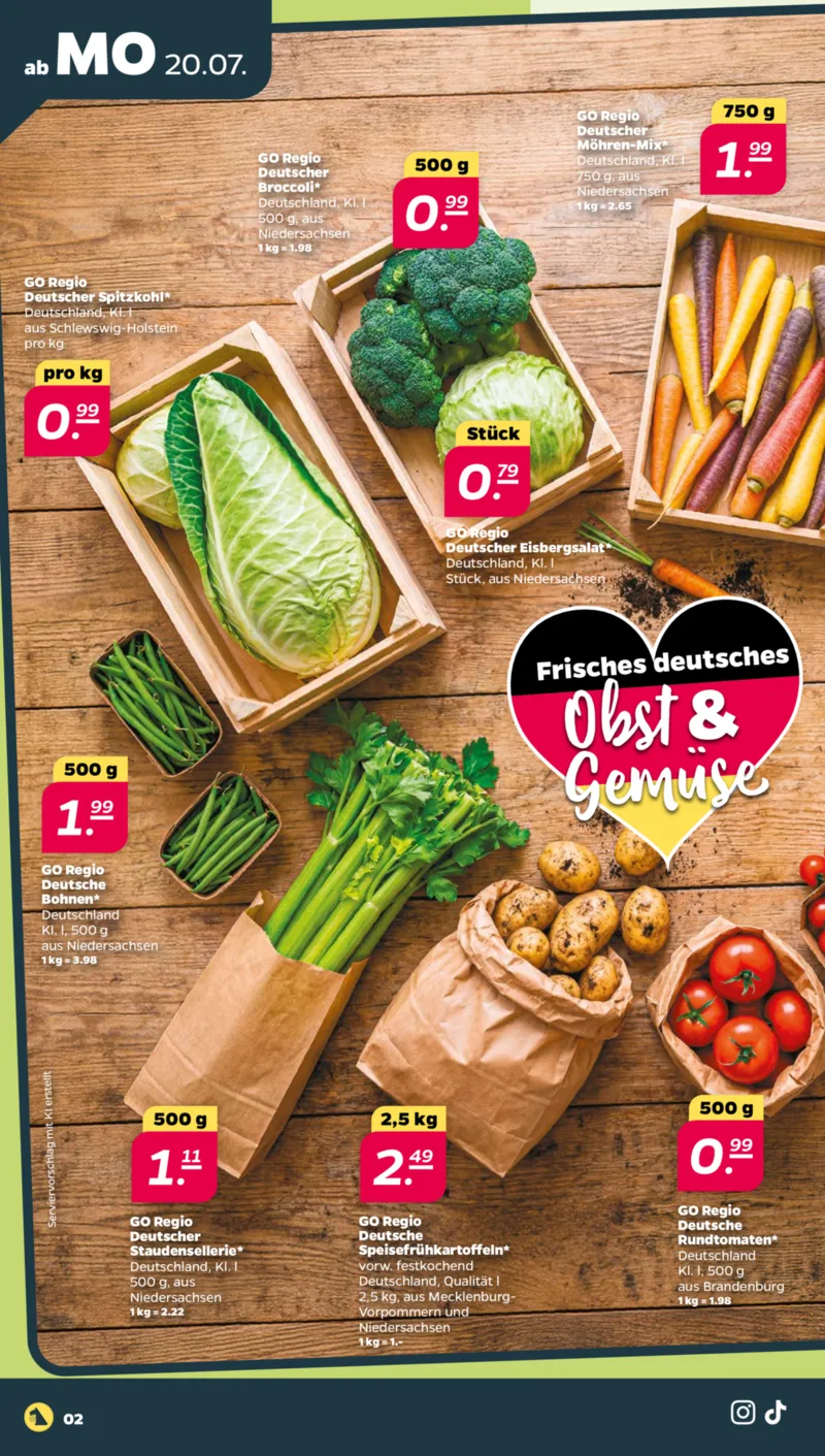 NETTO Supermarkt Prospekt vom 20.07.2026, Seite 2