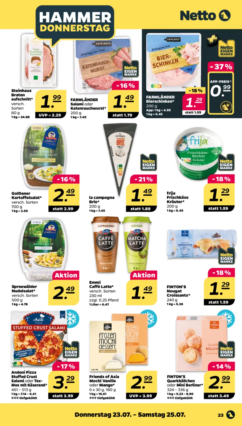 NETTO Supermarkt Prospekt vom 20.07.2026, Seite 27