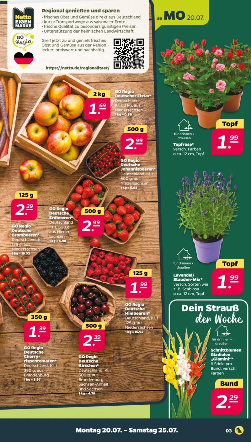 NETTO Supermarkt Prospekt vom 20.07.2026, Seite 3