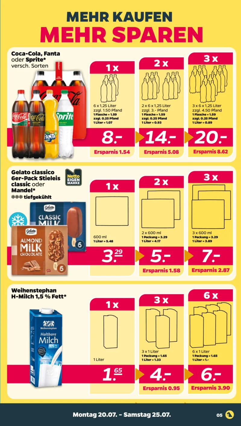 NETTO Supermarkt Prospekt vom 20.07.2026, Seite 5