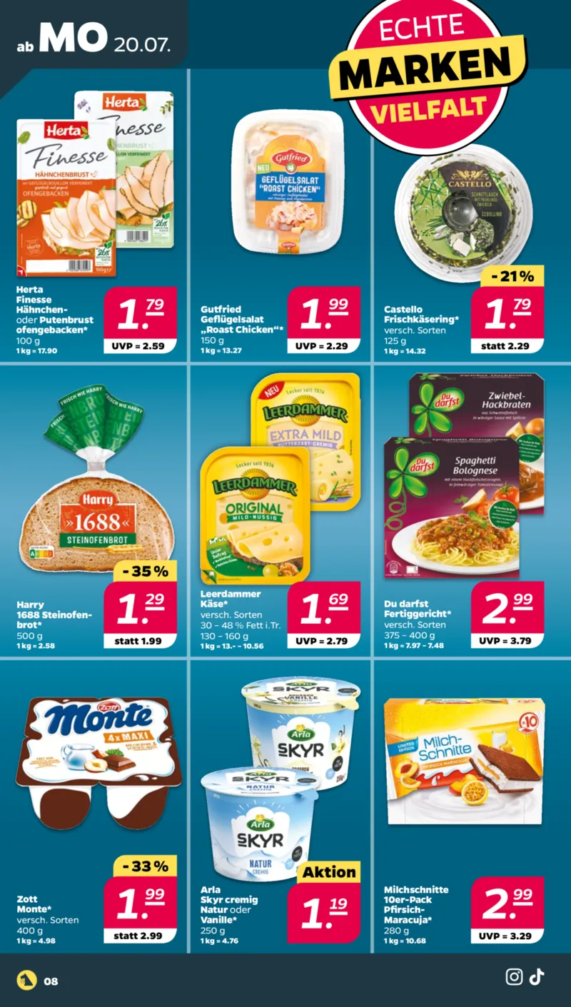 NETTO Supermarkt Prospekt vom 20.07.2026, Seite 8