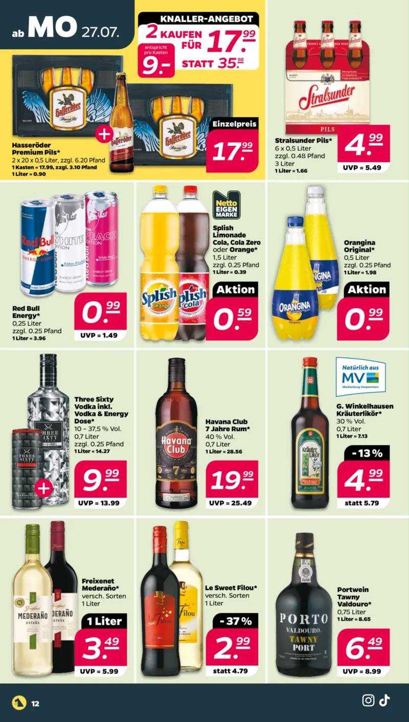 NETTO Supermarkt Prospekt vom 27.07.2026, Seite 12