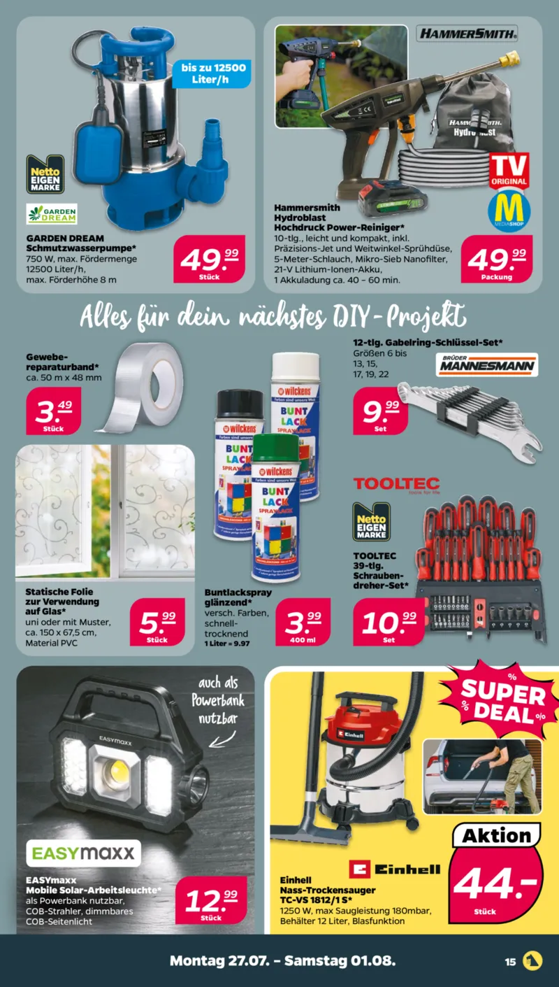 NETTO Supermarkt Prospekt vom 27.07.2026, Seite 17