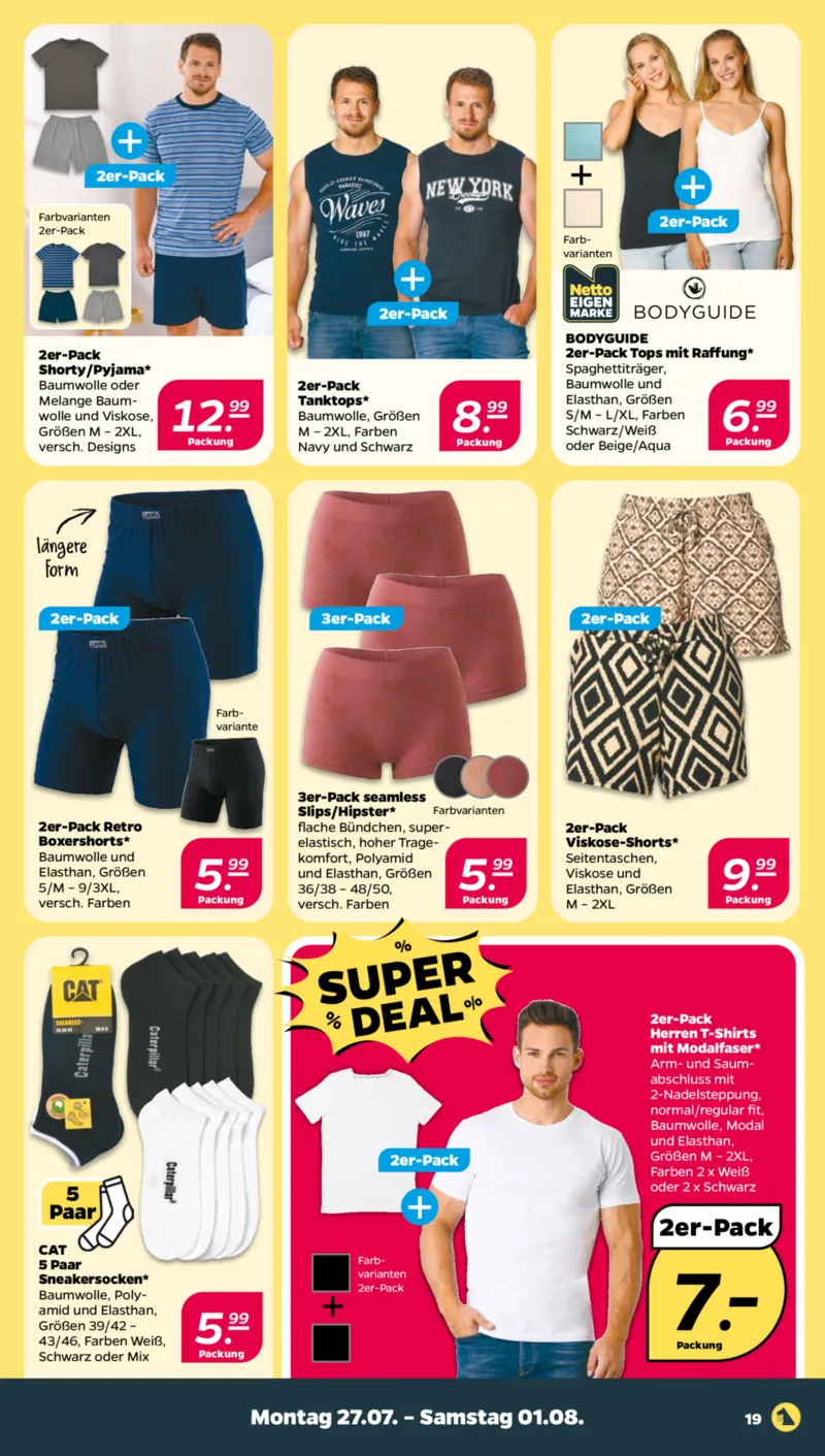 NETTO Supermarkt Prospekt vom 27.07.2026, Seite 21