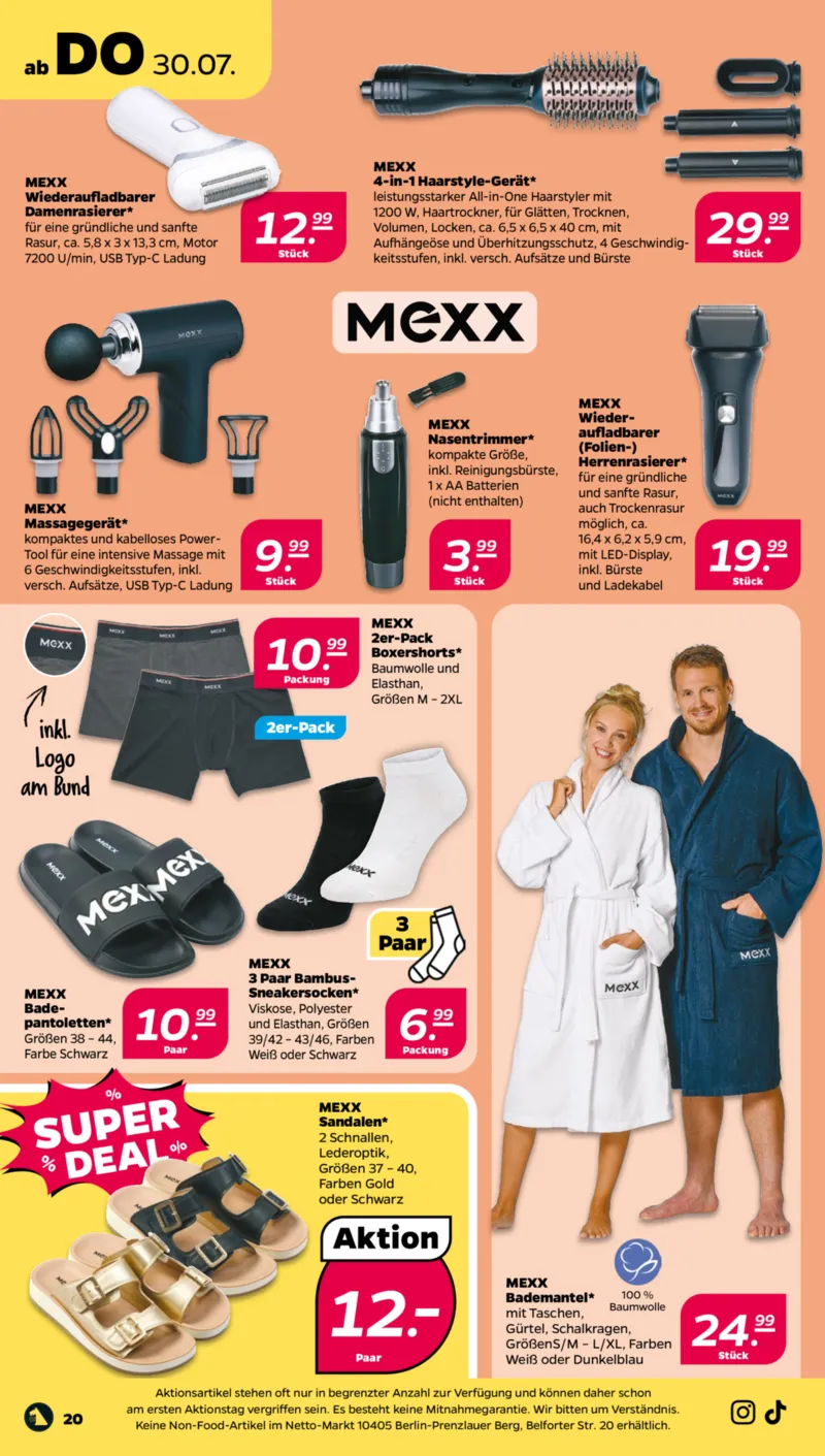 NETTO Supermarkt Prospekt vom 27.07.2026, Seite 22