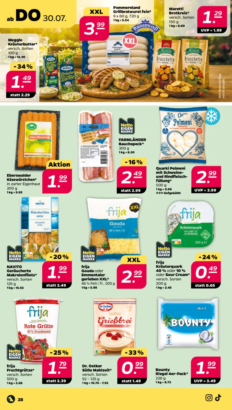 NETTO Supermarkt Prospekt vom 27.07.2026, Seite 32
