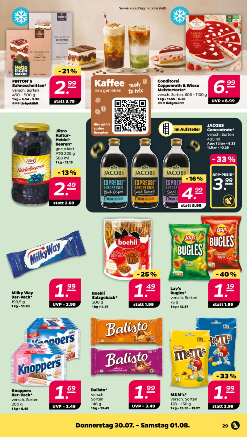 NETTO Supermarkt Prospekt vom 27.07.2026, Seite 33