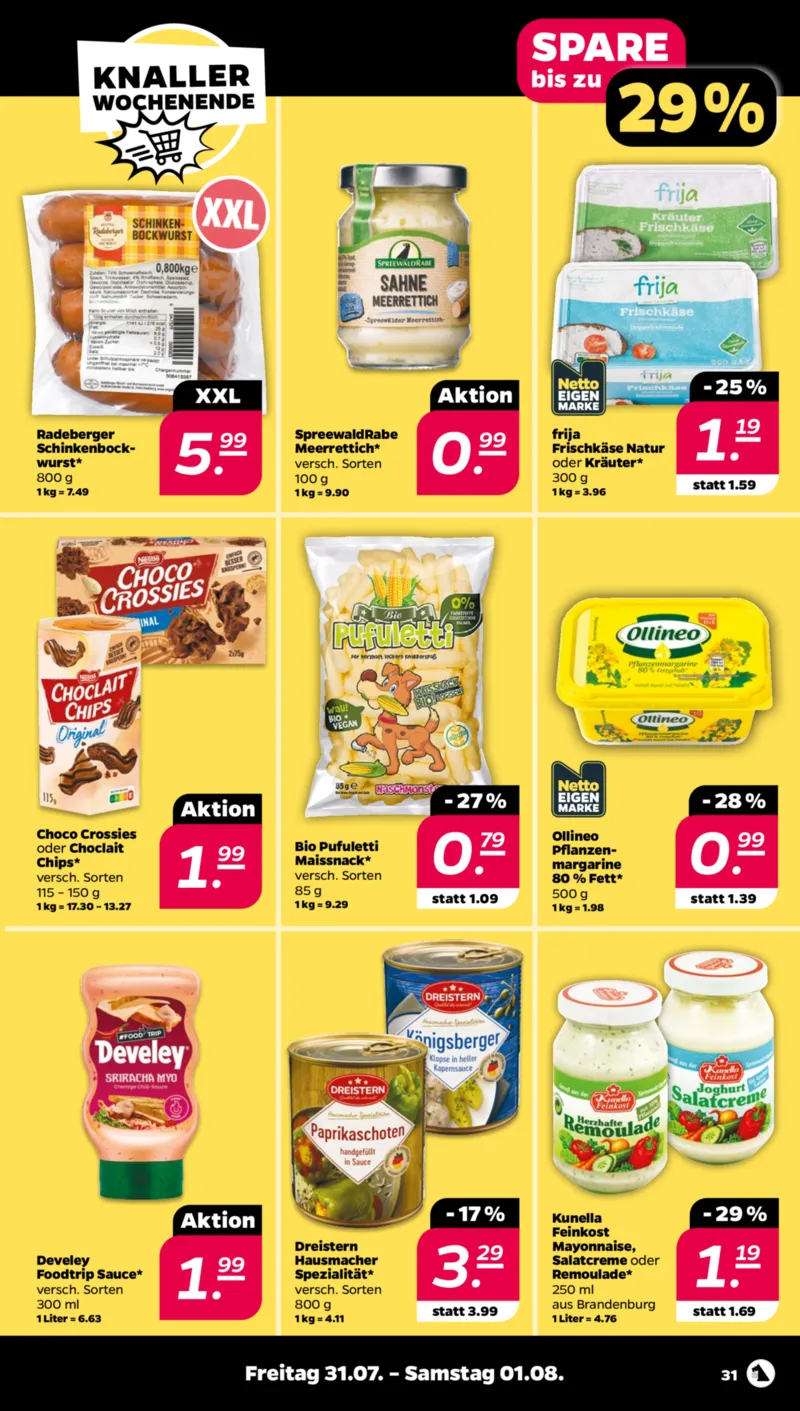 NETTO Supermarkt Prospekt vom 27.07.2026, Seite 35