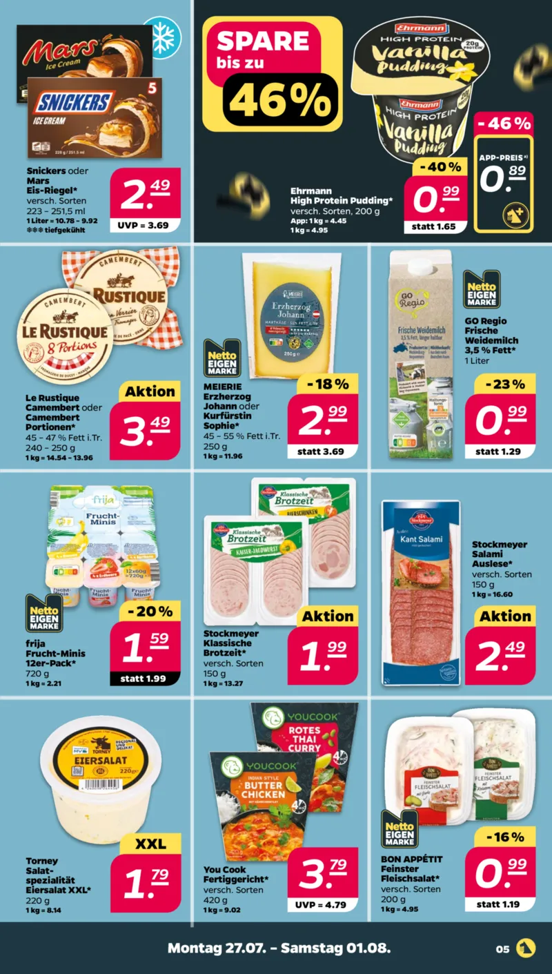 NETTO Supermarkt Prospekt vom 27.07.2026, Seite 5