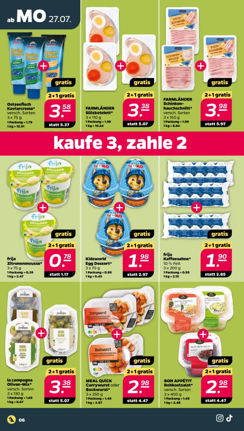 NETTO Supermarkt Prospekt vom 27.07.2026, Seite 6