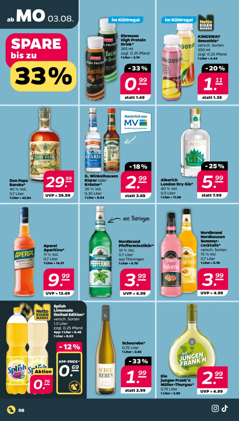 NETTO Supermarkt Prospekt vom 03.08.2026, Seite 10