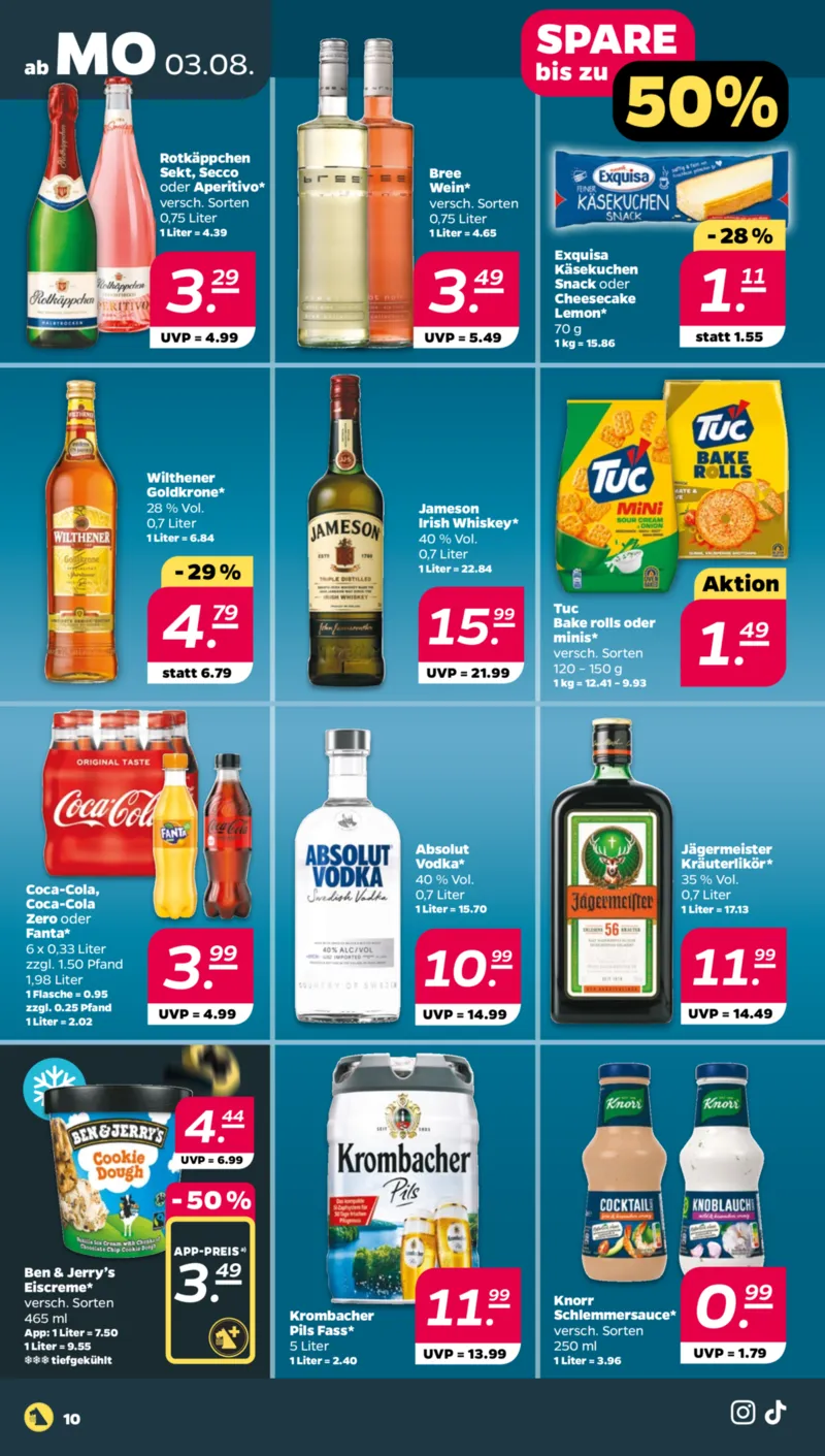 NETTO Supermarkt Prospekt vom 03.08.2026, Seite 12