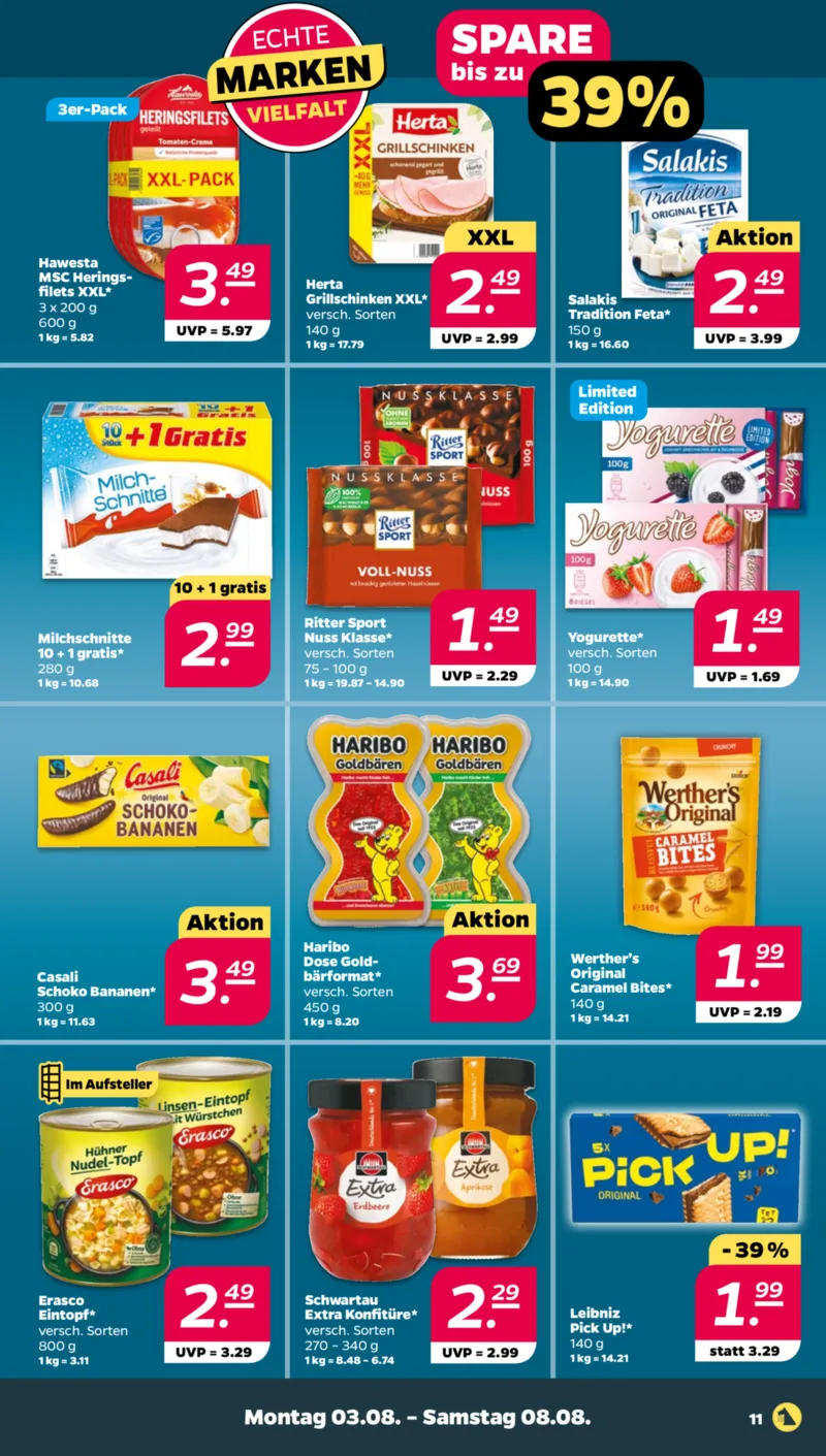 NETTO Supermarkt Prospekt vom 03.08.2026, Seite 13