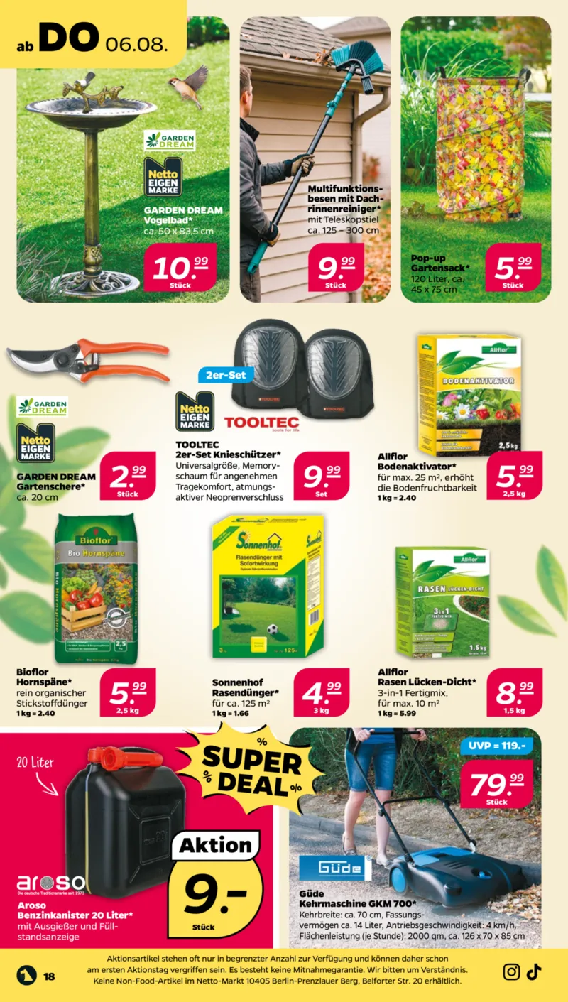 NETTO Supermarkt Prospekt vom 03.08.2026, Seite 20
