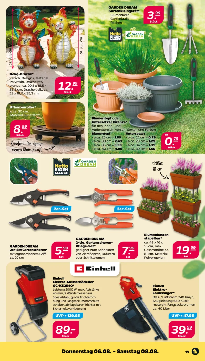 NETTO Supermarkt Prospekt vom 03.08.2026, Seite 21