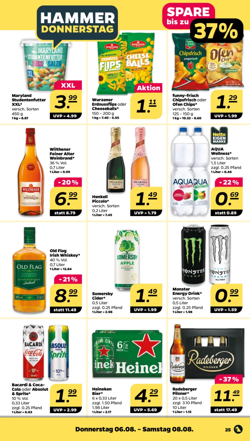 NETTO Supermarkt Prospekt vom 03.08.2026, Seite 29